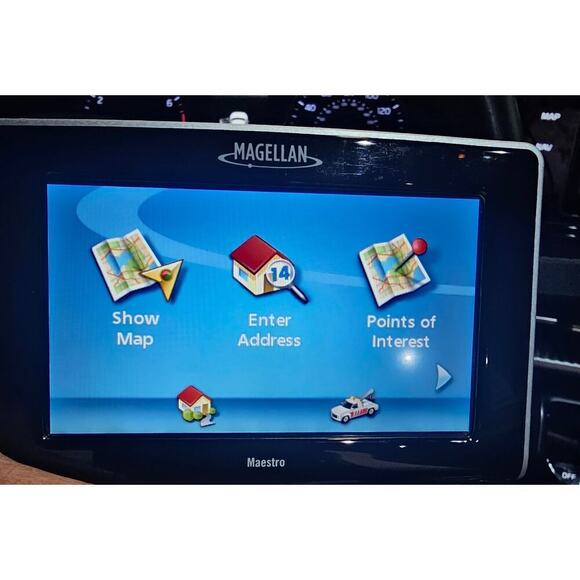 Magellan Maestro 4200 Portable GPS Auto Navigation 4.3" Car Set 2008 - Picture 3 of 8